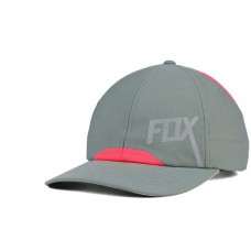 FOX RACING ACTIVE WOMEN&apos;S Gray & Pink Cap Hat Strapback Adjustable Workout  eb-78994358